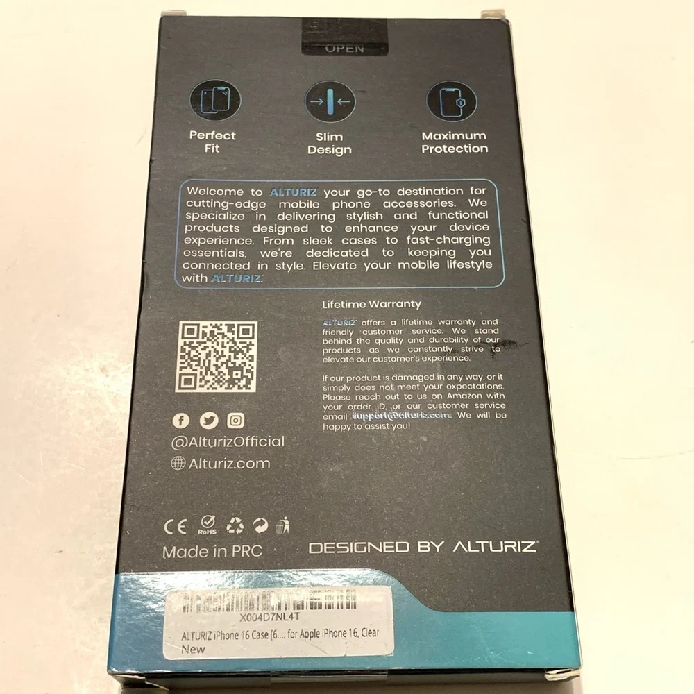 ALTURIZ for iPhone 16 Case [6.1